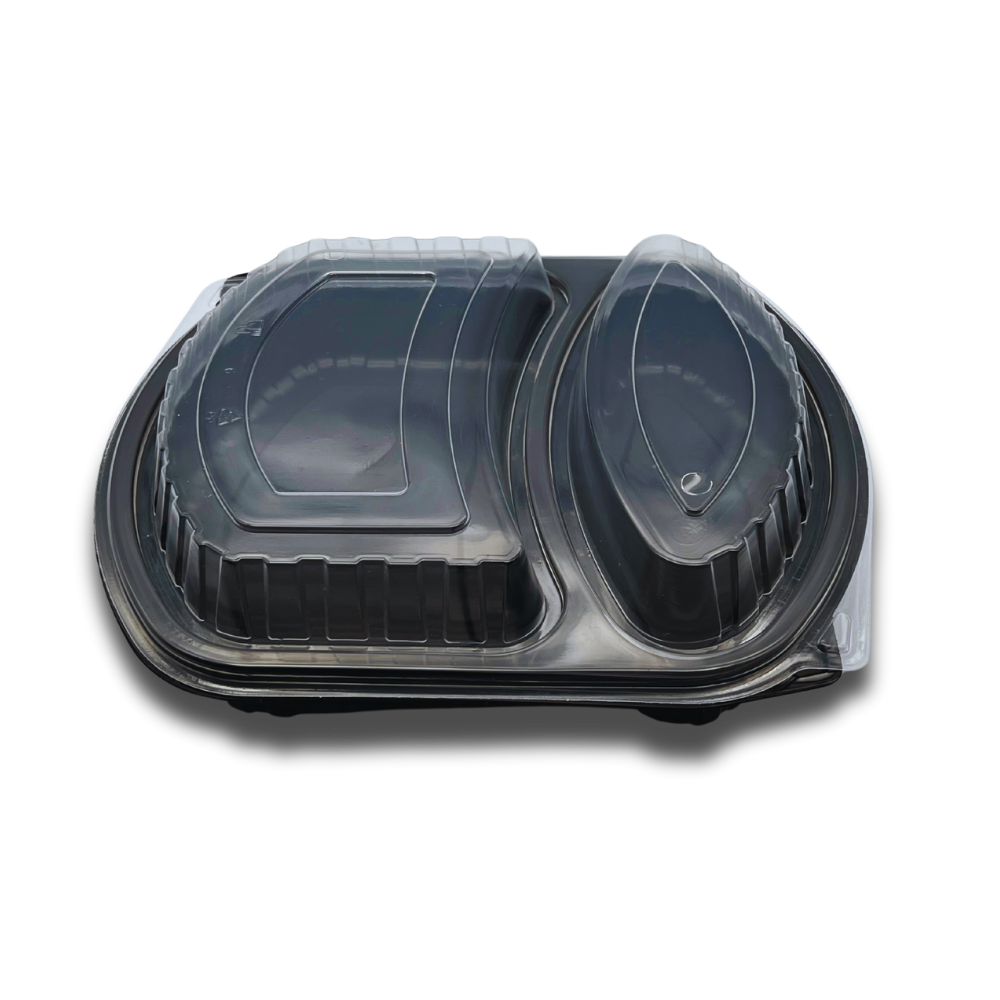 2 BÖLMELİ GIDA KABI SET MEYPAK ( SICAĞA DAYANIKLI ) 200 ADET