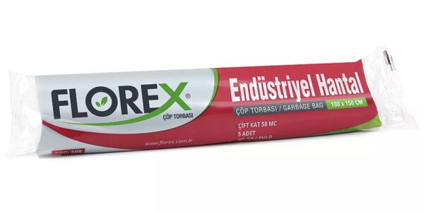 508 END HANTAL ÇÖP POŞET 400 GR 5X20 AD 8 KG 58 MC SİYAH