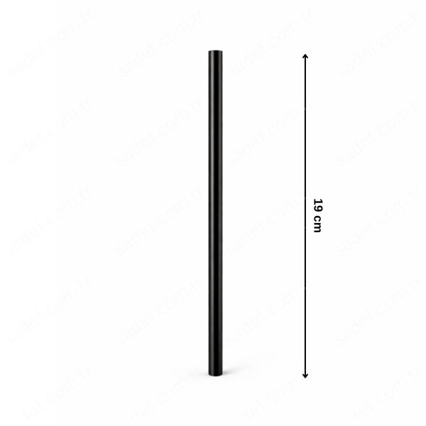 KIL PİPET 3 MM 19 CM 1000 ADET ( SİYAH ) X 10 PAKET