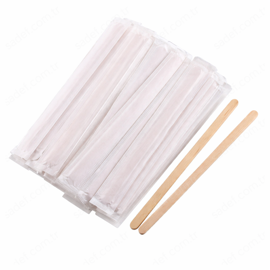 14 CM KAĞITLI AHŞAP KARIŞTIRICI 250 AD ( HUŞ - KAYIN )