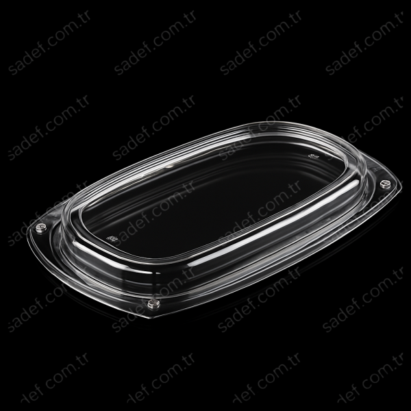 L-460 LİMERA SERVİS KABI 30*18 - KAPAK ŞEFFAF 40 GR 100 ADET