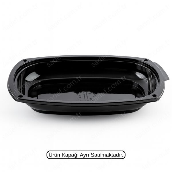 L-461 LİMERA SERVİS KABI 30*18 - SİYAH GÖVDE 40 GR 100 ADET