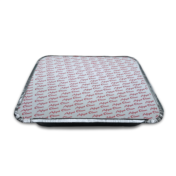 KARTON KAPAK KALIN 3500 TEPSİ 100 ADET X 5 PAKET