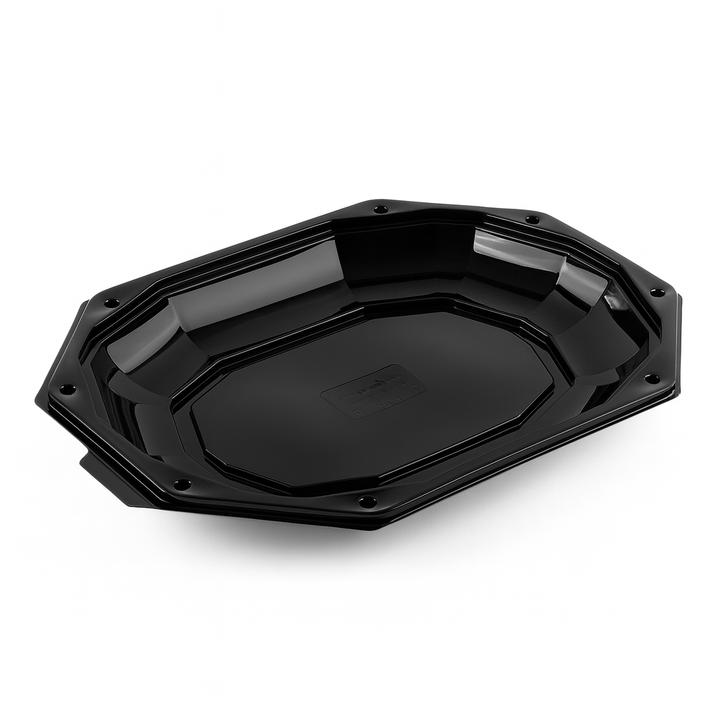 L-465 LİMERA SERVİS KABI 32*24 - SİYAH GÖVDE 56 GR 100 ADET