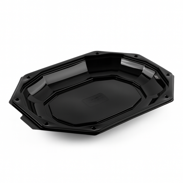 L-465 LİMERA SERVİS KABI 32*24 - SİYAH GÖVDE 56 GR 100 ADET