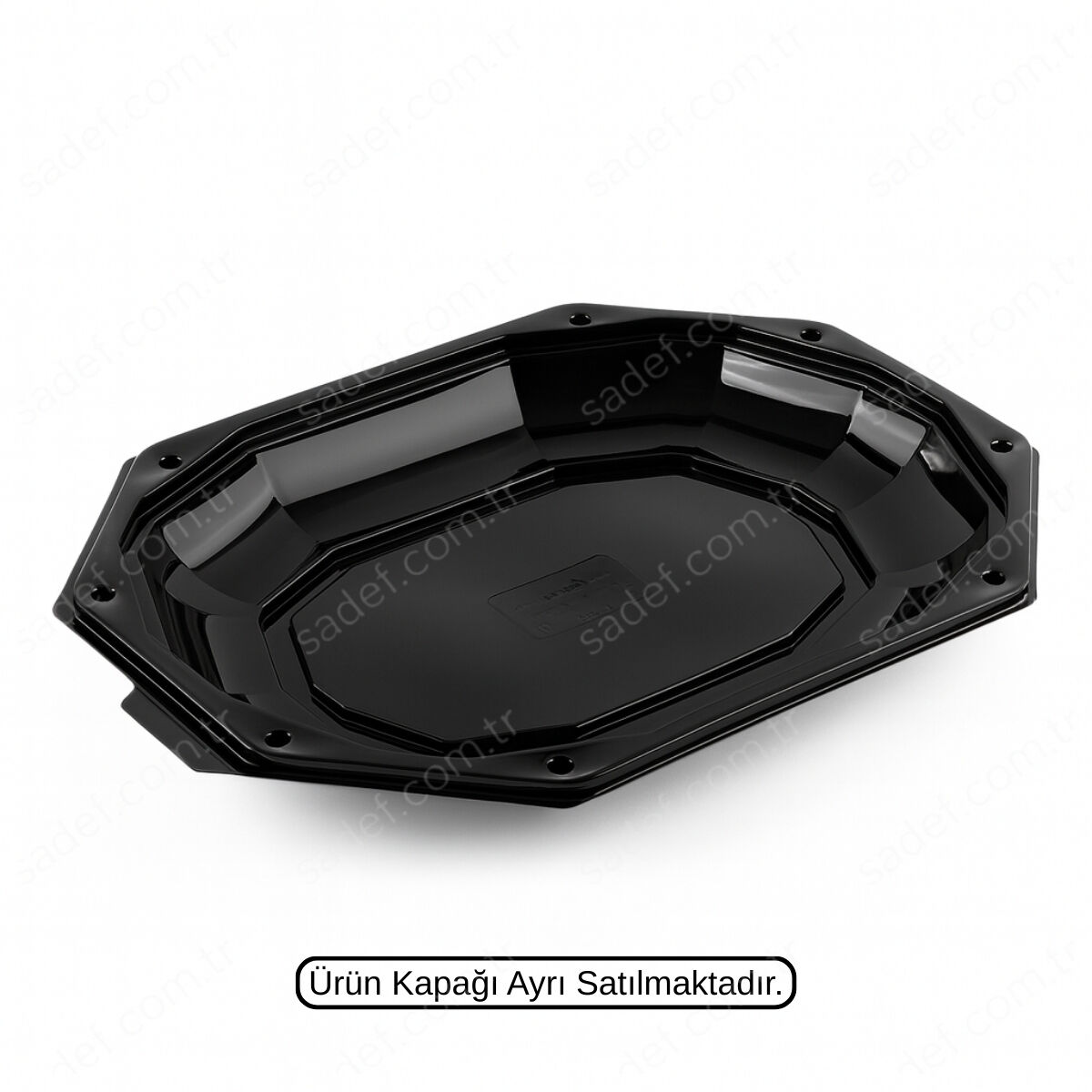 L-465 LİMERA PET SERVİS KABI 32X24 - SİYAH GÖVDE 56 GR 100 ADET