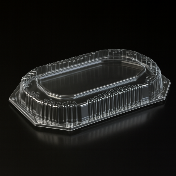 L-468 LİMERA SERVİS KABI 43*29 - KAPAK ŞEFFAF 79 GR 100 ADET