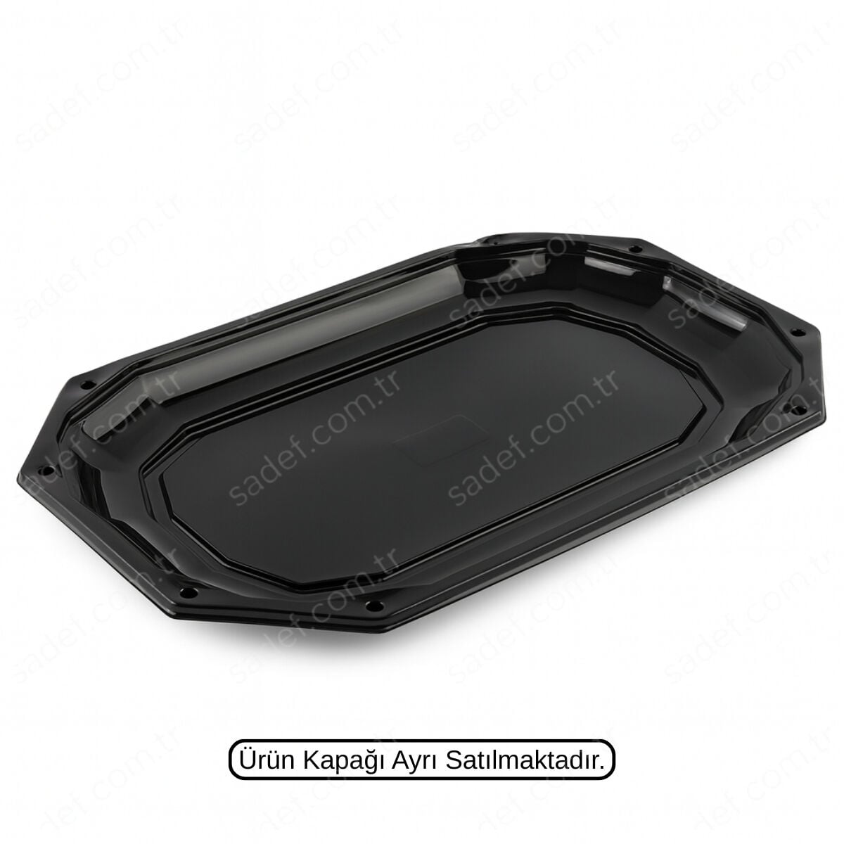 L-469 LİMERA PET SERVİS KABI 43X29 - SİYAH GÖVDE 100 GR 100 ADET