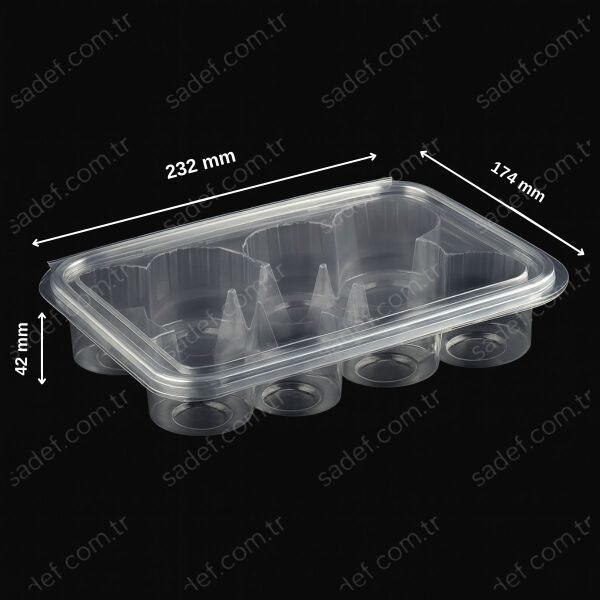 L-066 LİMERA PET KURABİYE KABI 11 Lİ 37 GR 300 ADET