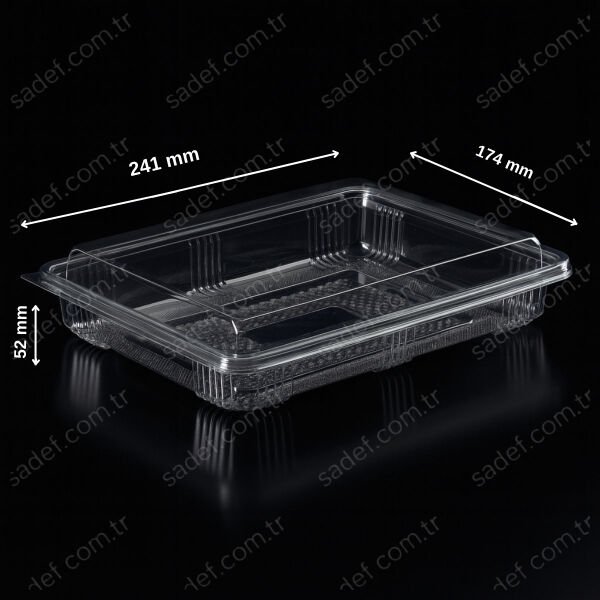 L-077 LİMERA SIZDIRMAZ BAKLAVA KABI 750 CC 40 GR 200 ADET