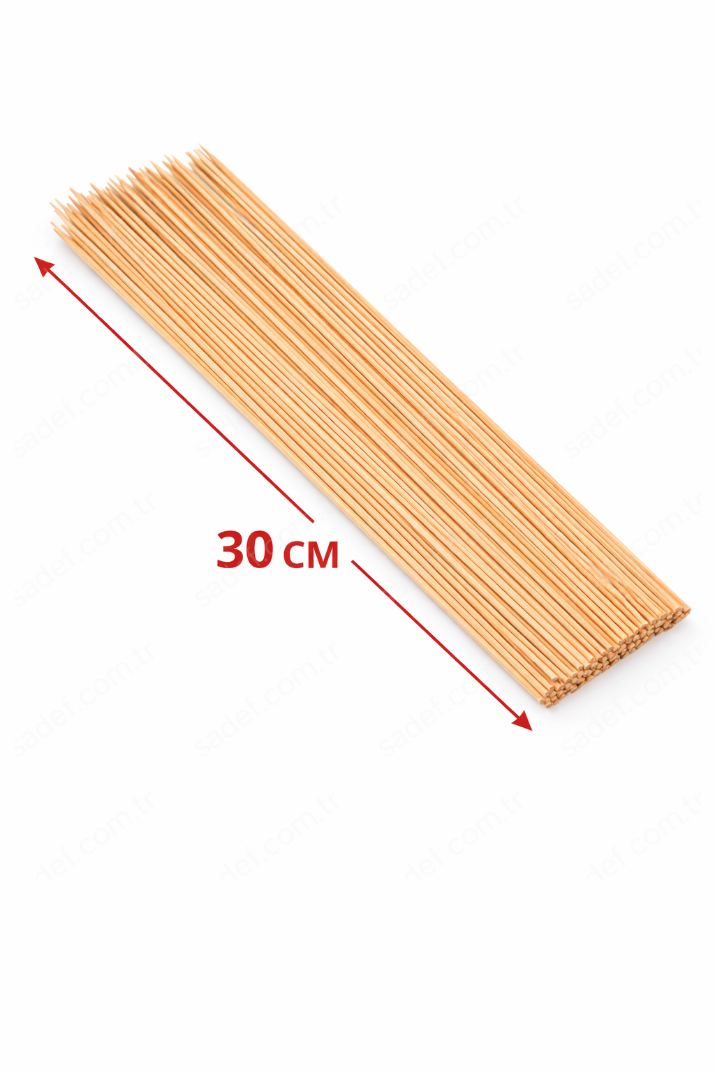 30 CM ÇÖP ŞİŞ 2,5 MM 100 AD X 200 PAKET