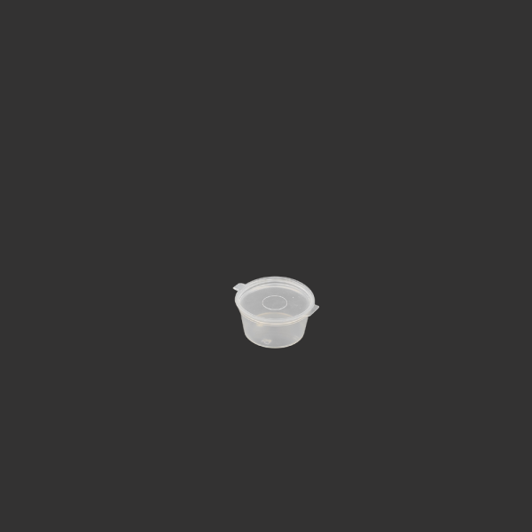 1 OZ KAPAKLI SOS KABI 30 ML PP ŞEFFAF 1000 ADET