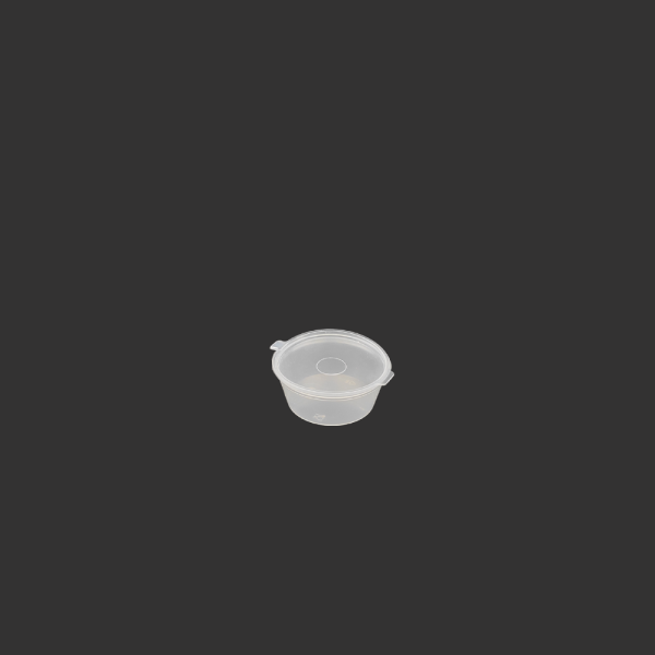 2 OZ KAPAKLI SOS KABI 60 ML PP ŞEFFAF 1000 ADET