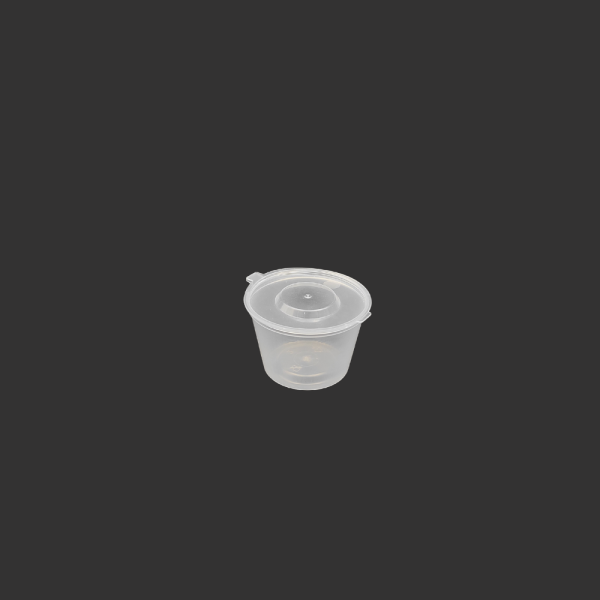 4 OZ KAPAKLI SOS KABI 120 ML PP ŞEFFAF 500 ADET
