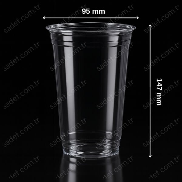 LB-20 600 ML ( 20 OZ ) PET BARDAK LİMERA 12,5 GR 500 ADET