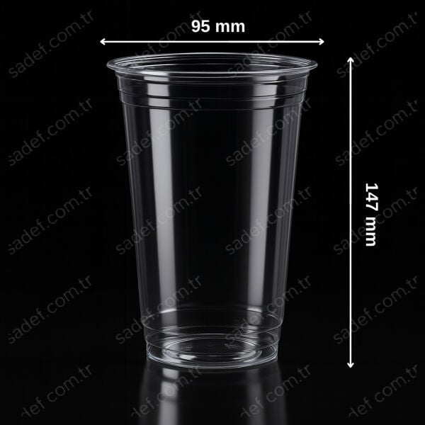 LB-20 600 ML ( 20 OZ ) PET BARDAK LİMERA 12,5 GR 500 ADET