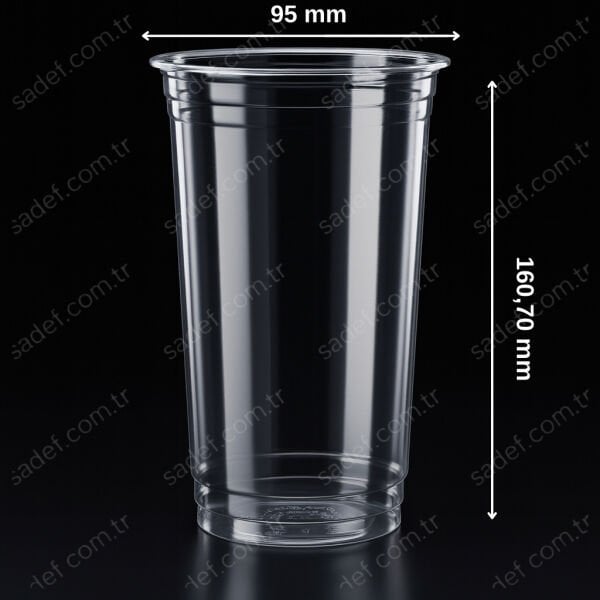 LB-24 700 ML ( 24 OZ ) PET BARDAK LİMERA 14 GR 1000 ADET