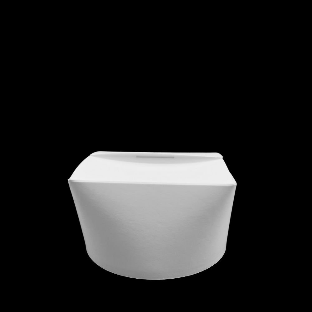 FLT-G750 BEYAZ 750 CC GENİŞ TABAN LUNCH BOX 26 OZ OREGO 360 ADET