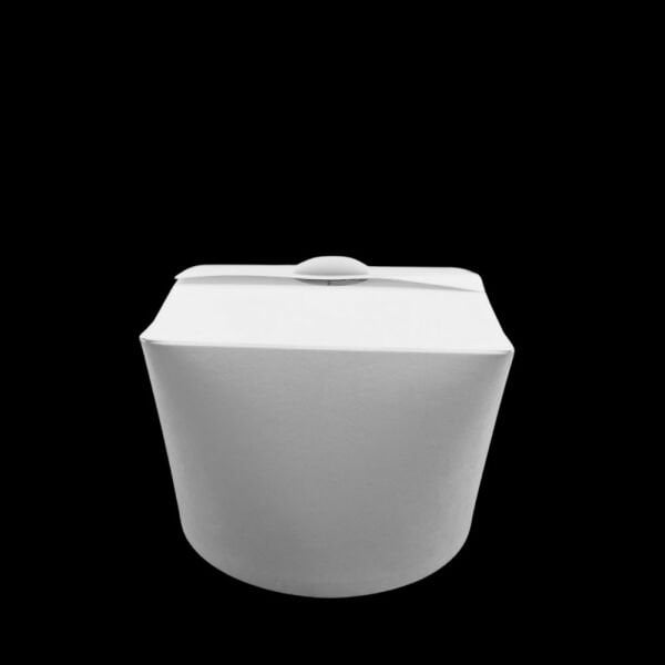 FLT-G1000 BEYAZ 1000 CC GENİŞ TABAN LUNCH BOX 32 OZ OREGO 300 ADET