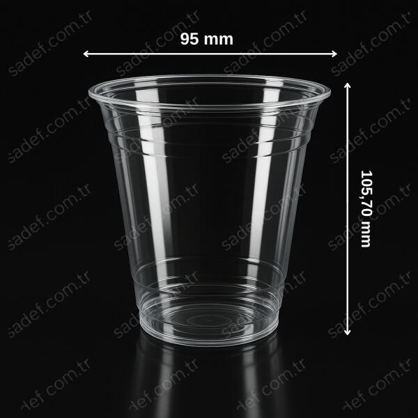 LB-112 350 ML ( 12 OZ ) PET BARDAK LİMERA 11,5 GR ( AĞIR GRAMAJ ) 1000 ADET