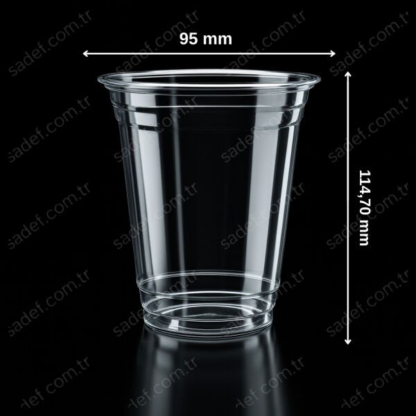 LB-114K 400 ML ( 14 OZ ) PET BARDAK LİMERA 12 GR ( AĞIR GRAMAJ ) 1000 ADET