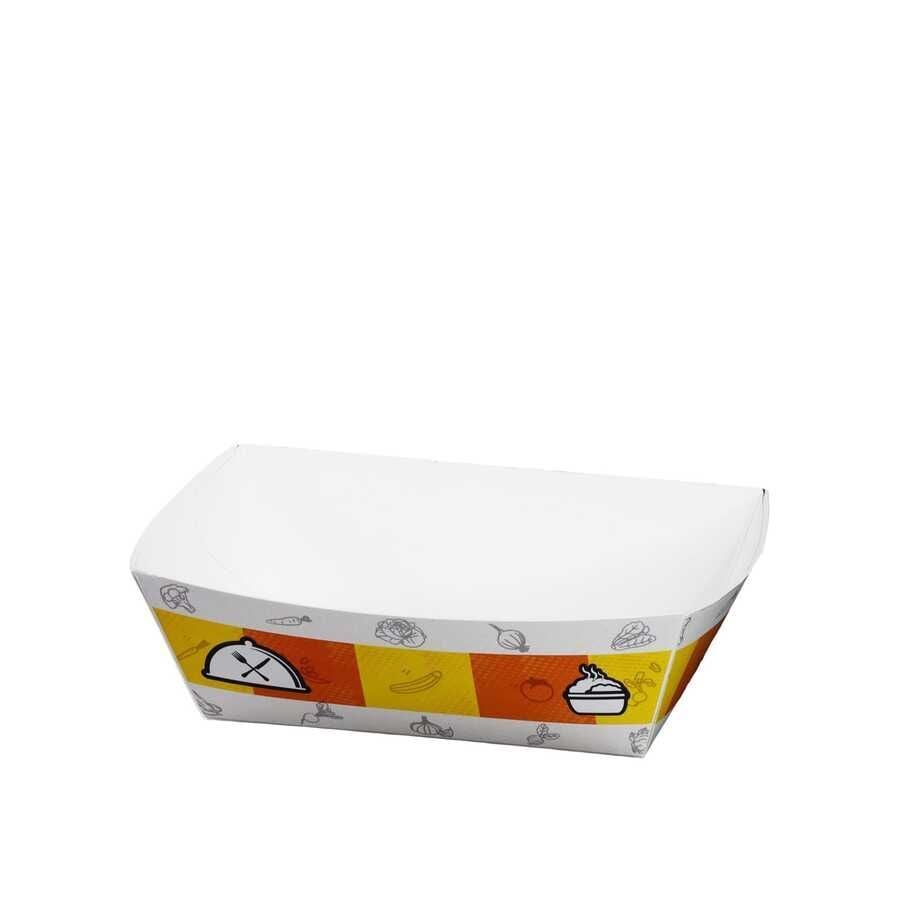 OREGO BASKILI KONİK KUTU ( 12X7X5  KÜÇÜK BOY 1500 ADET )