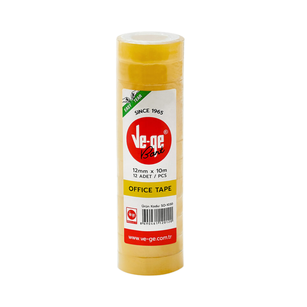 VEGE 12X10 PARA BANT ŞEFFAF 12 ADET