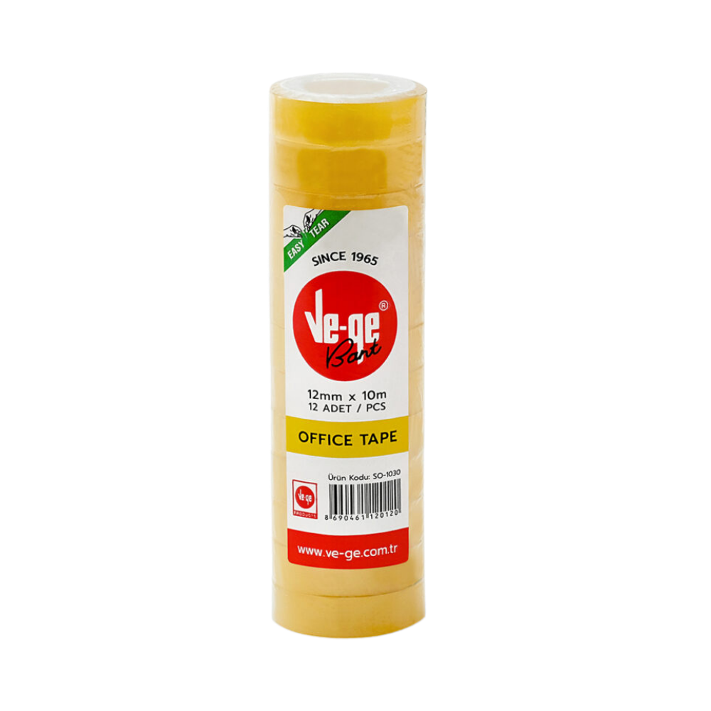 VEGE 12X10 PARA BANT ŞEFFAF 12 ADET
