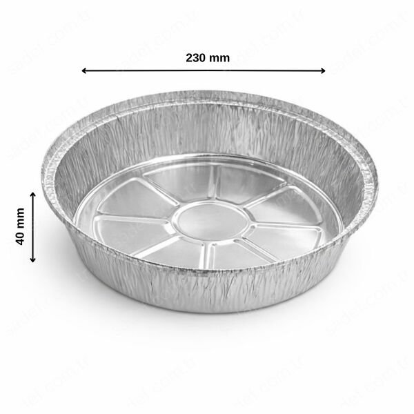 XXL KÜNEFE KASE ( 230 X 40  MM ) 100 ADET