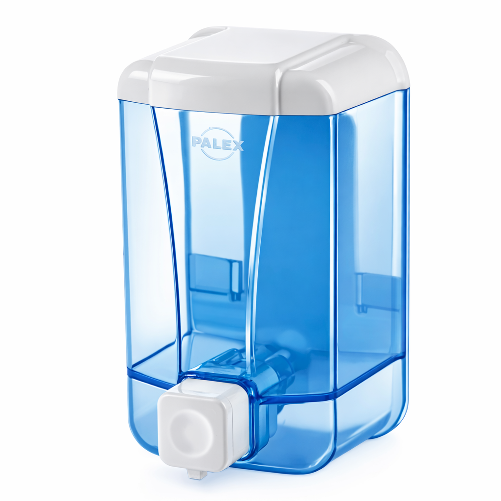 3420-1 PALEX SIVI SABUN APARATI 500 CC ŞEFFAF-MAVİ