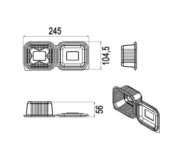 L-103 LİMERA SIZDIRMAZ 375 CC 9,5 GR 1000 ADET