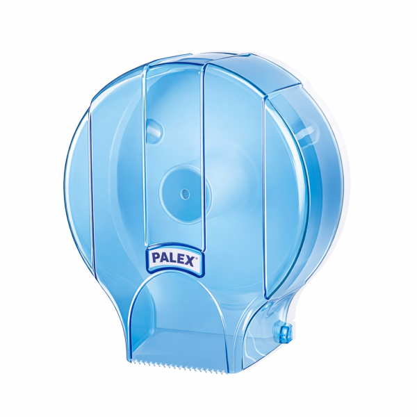 3448-1 PALEX MİNİ JUMBO TUVALET KAĞIDI APARATI ŞEFFAF-MAVİ