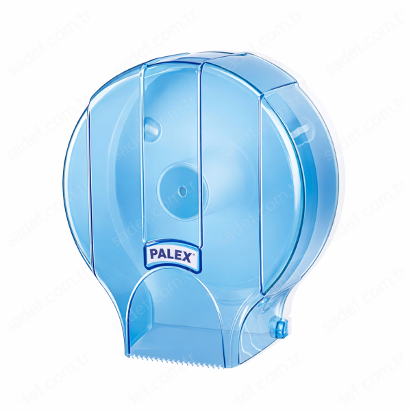 3448-1 PALEX MİNİ JUMBO TUVALET KAĞIDI APARATI ŞEFFAF-MAVİ