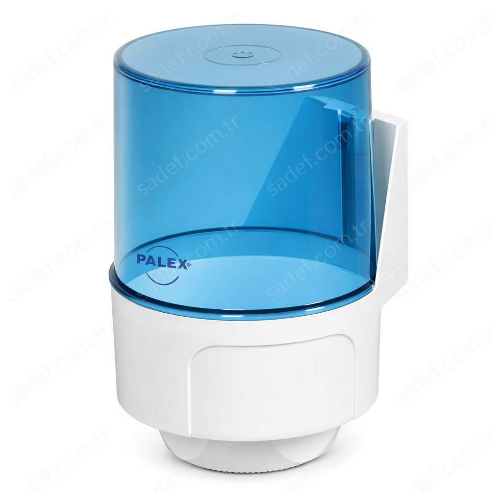 3458-1 PALEX İÇTEN ÇEKME HAVLU APARATI ŞEFFAF-MAVİ