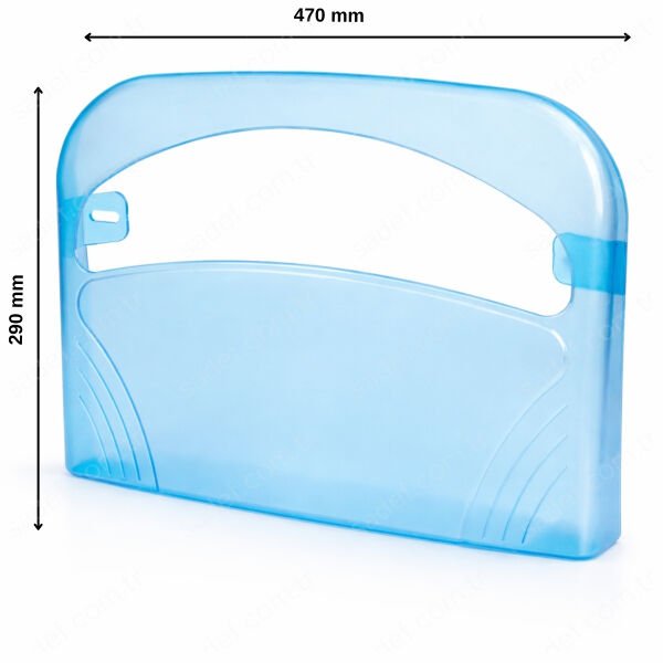 3460-1 PALEX KLOZET KAPAK ÖRTÜSÜ APARATI ŞEFFAF-MAVİ