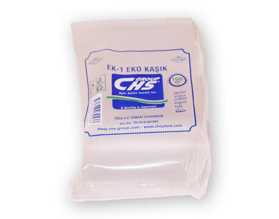CHS PLASTİK STD KAŞIK 2 GR ŞEFFAF 6000 ADET