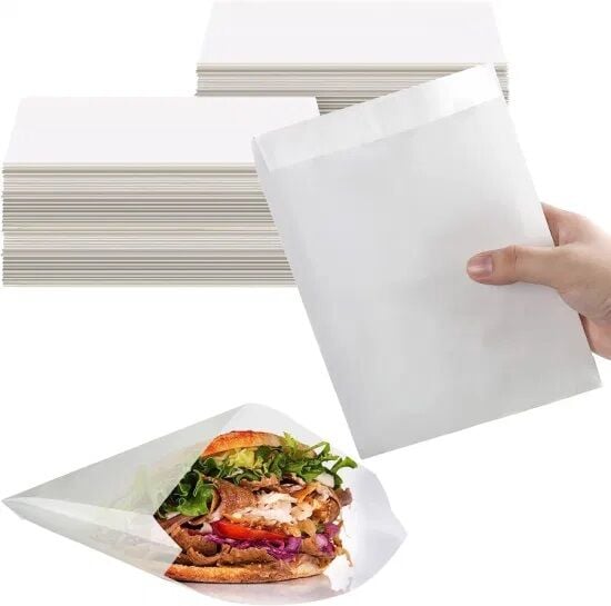 YAĞLI KESE KAĞIDI ( 16X16 CM ) HAMBURGER 10 KG
