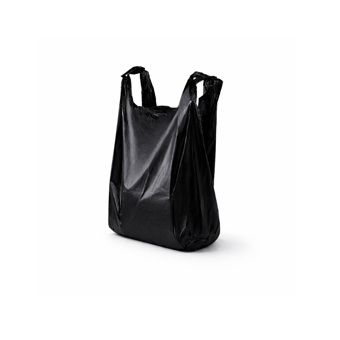 2. KALİTE SİYAH KULPLU POŞET ( 35X65 CM ) 25 KG