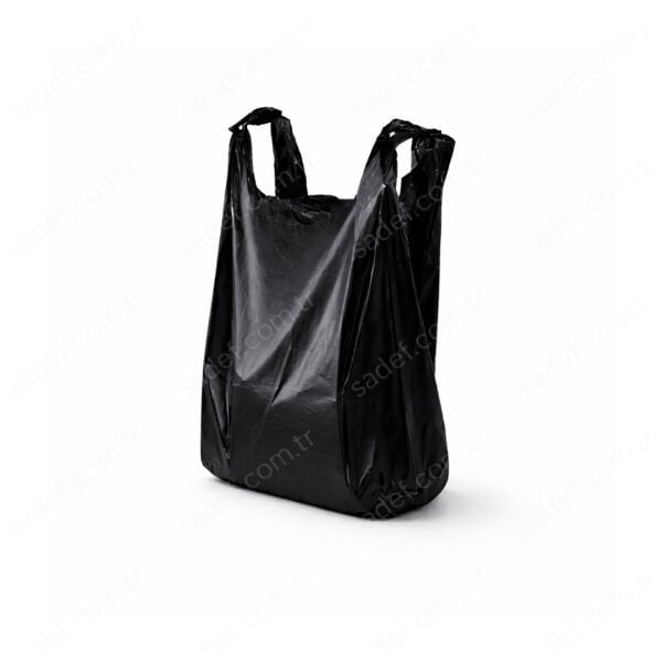 2. KALİTE SİYAH KULPLU POŞET ( 45X75 CM BATTAL BOY ) 25 KG