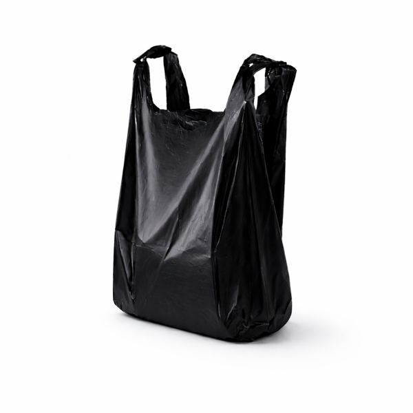 2. KALİTE SİYAH KULPLU POŞET ( 50X90 CM JUMBO BOY ) 25 KG