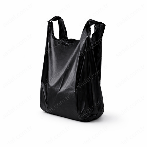 2. KALİTE SİYAH KULPLU POŞET ( 50X90 CM JUMBO BOY ) 25 KG