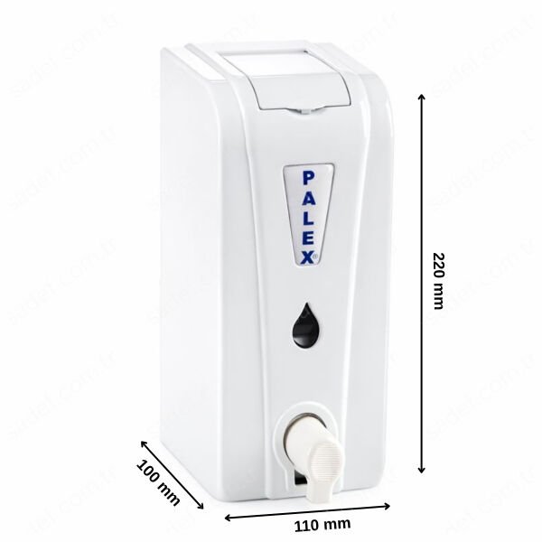 3580-0 PALEX ÜSTTEN DOLMALI KÖPÜK SABUN APARATI BEYAZ