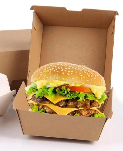 KRAFT HAMBURGER KUTUSU 9X9X7 ( KÜÇÜK BOY ) 100 ADET