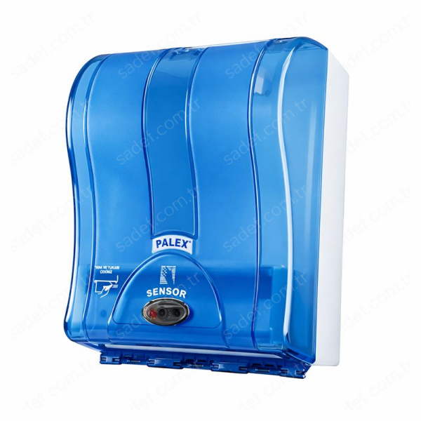 3491-1 PALEX 21 CM HAREKETLİ HAVLU MAKİNESİ - ŞEFFAF-MAVİ