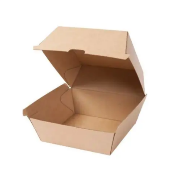 KRAFT HAMBURGER KUTUSU 14X14X9 ( BÜYÜK BOY ) 100 ADET