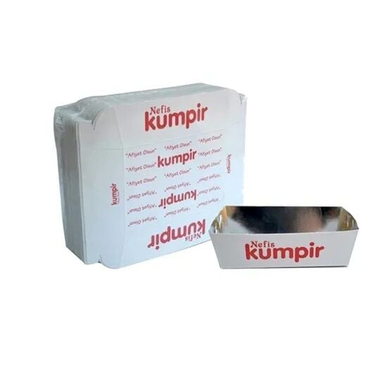 KUMPİR KABI KARTON METALİZELİ 100 ADET