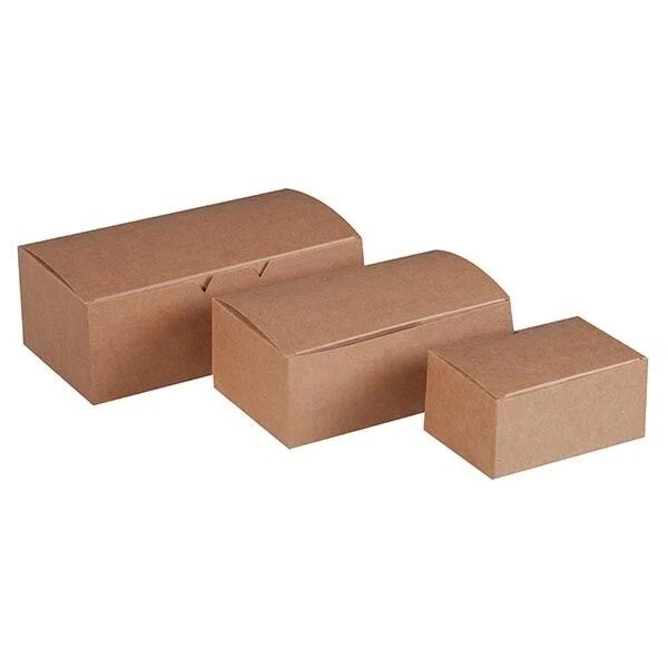 KRAFT NUGGET KUTUSU 12X8X6 ( KÜÇÜK BOY ) 100 ADET