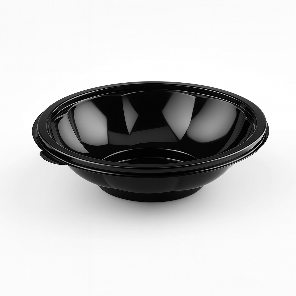 L-305-S LİMERA SALATA KASE 500 CC SİYAH 15 GR 600 ADET