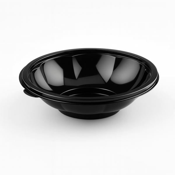 L-305-S LİMERA SALATA KASE 500 CC SİYAH 15 GR 600 ADET