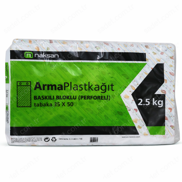 BASKILI PLAST KAĞIT 35X50 CM 2,5 KG